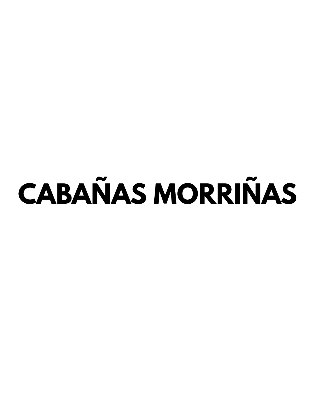 Landing page para alquiler de cabañas - Cabañas Morriñas
